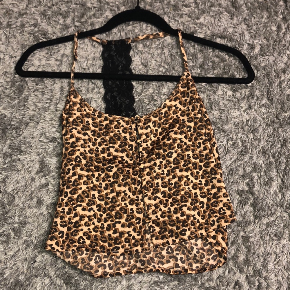 Cheetah Print Top F21